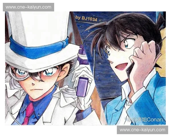 月光下的二重奏：基德vs柯南，一场关于极致美学与绝对理性的巅峰博弈